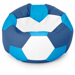 PUFA PIŁKA BŁĘKITNO GRANATOWO BIAŁA