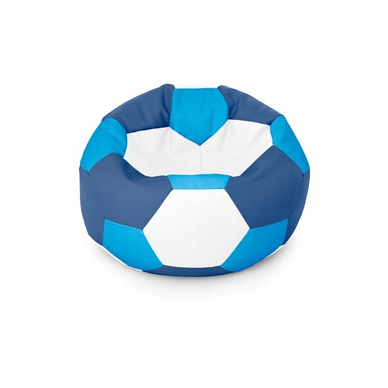 PUFA PIŁKA BŁĘKITNO GRANATOWO BIAŁA