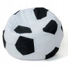 PUFA PIŁKA BIAŁO CZARNA