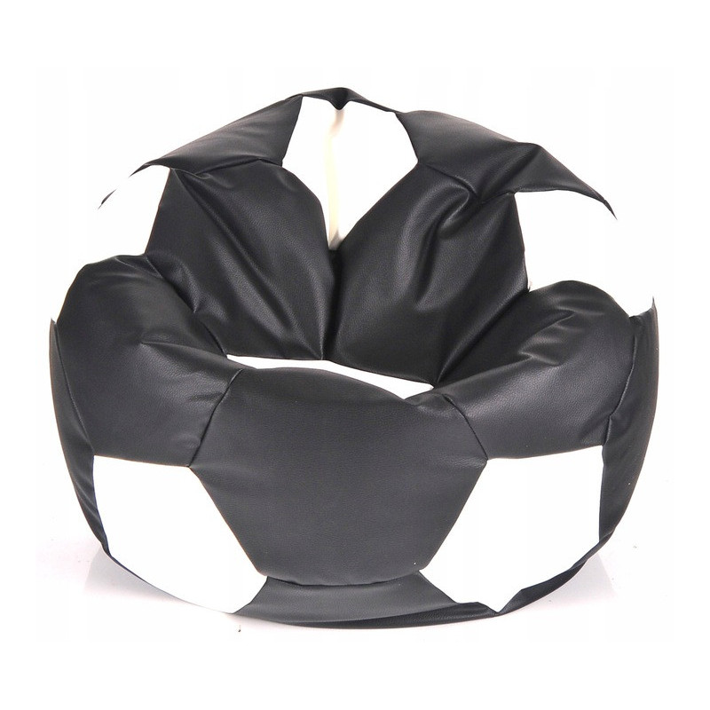 PUFA PIŁKA CZARNO BIAŁA