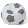 PUFA PIŁKA BIAŁO SZARA