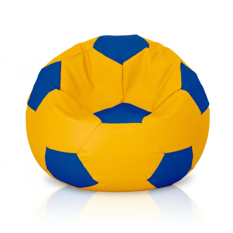 PUFA PIŁKA CYTRYNOWO GRANATOWA